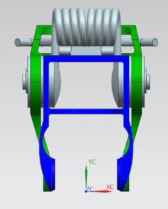 Frame Assembly Front View